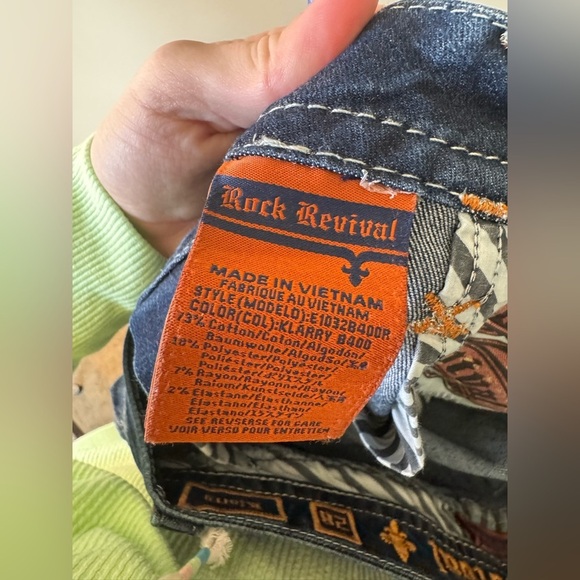 Rock Revival Klarry Boot Stretch Jean - Picture 14 of 14